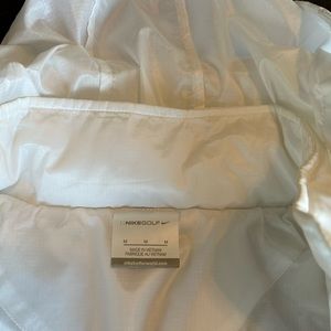 EUC Nike Golf white jacket. Size Medium